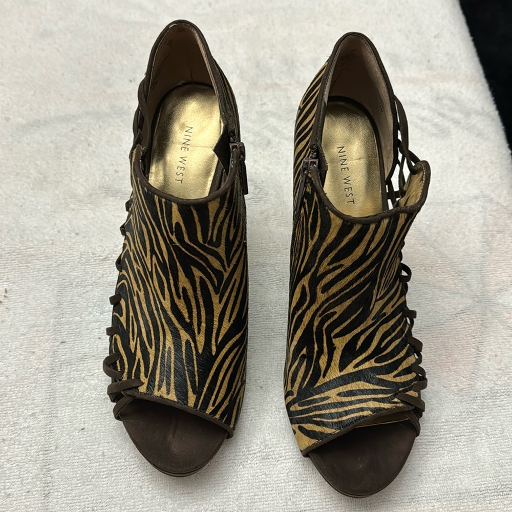 Nine West Animal Print Bootie